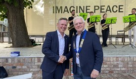 Marcel Osterburg übergibt an Heiko Grunert